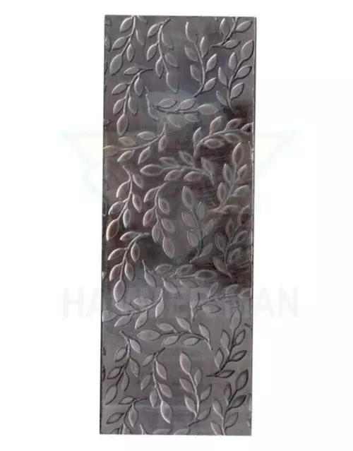 Placa de textura para molino rodante y prensa hidráulica | hoja de cobre | latón | troquel