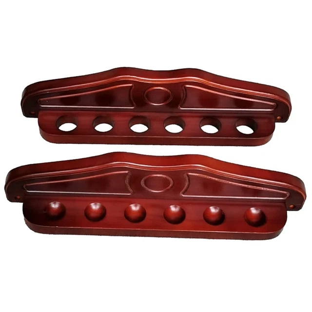 High Quality Billiard Cue Rack Billiard Cue Rack Hanging Cue Rack Wooden Holder