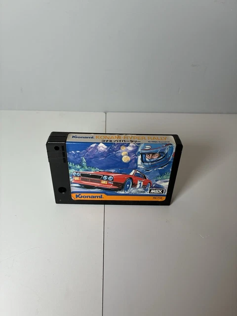 Msx - Hyper Rally - Jeux vidéo