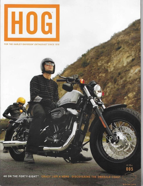 HOG MAGAZINE 2010 Harley Forty-Eight Emerald Coast Crazy Like a Hero ...