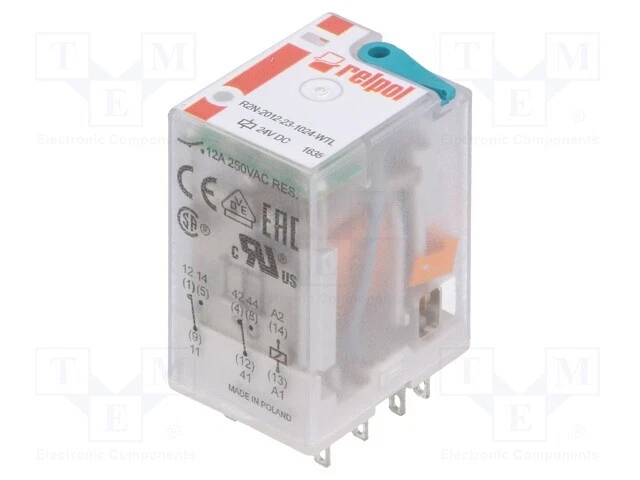 10 x 12v Relais Schrack RT930009 1 x Ein 12a 250vac