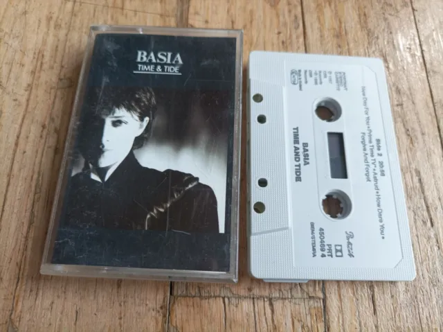 Basia Time & Tide Cassette Audio Tape Holland K7
