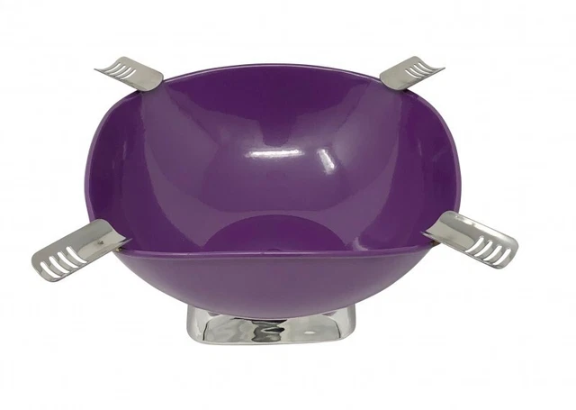 Quadrangle 'Smokin Ash' Ashtray (Purple)