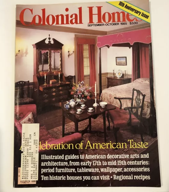 Colonial Homes Magazine September-October 1985