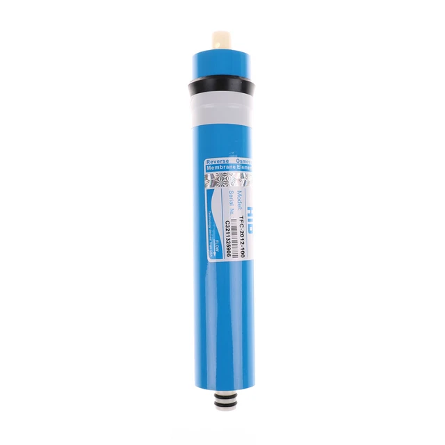 Filtro de agua de membrana TFC 2012- 100 GPD RO purificador de aire tratamiento InversorosmoR TS