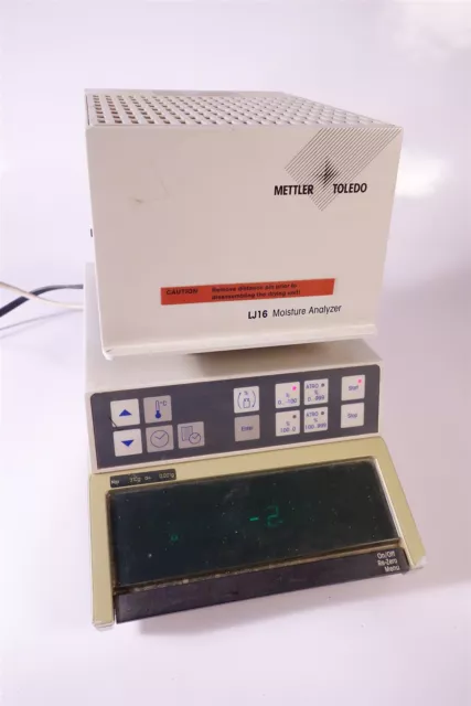 Mettler Toledo Lj16 Moisture Analyzing Balance Pj300Mb Tested, Working