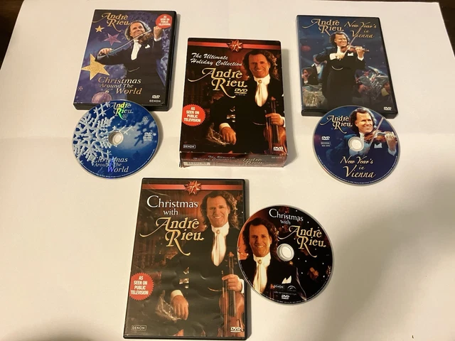 ANDRE RIEU ULTIMATE Holiday Collection Dvd Christmas World New Year’s ...