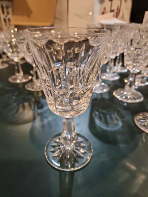 WATERFORD ~ Elegant Cut Crystal 5 Oz. CLARET WINE GLASS (Kylemore) ~ Ireland