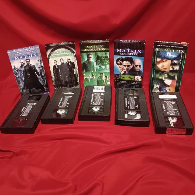 Rare Vice Collection VHS LOT RARE Collection Matrix, Reloaded, Revolutions, Revisited ...