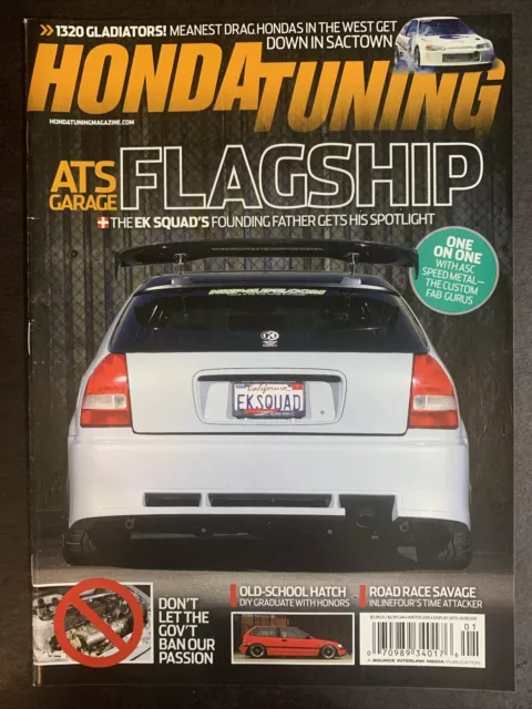 Honda Tuning Magazine *  WINTER 2010 * Drifting * Civic Accord Fit NSX #HD-38