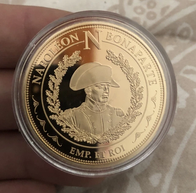 Médaille Cochon Zodiaque Chinois Su Zhou 1995 Plaquée Or - Pièce De Collection