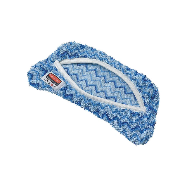 RUBBERMAID COMMERCIAL PRODUCTS FGQ89100BL00 Flat Mop Pad,Microfiber