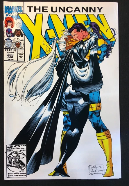 UNCANNY X MEN 289 WHILCE PORTRACIO COVER STORM Vol 1 BISHOP MARVEL GIRL MYSTIQUE
