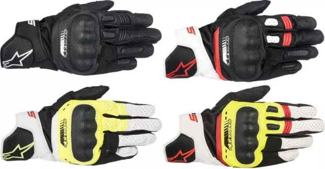 Alpinestars SP-5 Leather Street Motorcycle Gloves Mens All Sizes & Colors