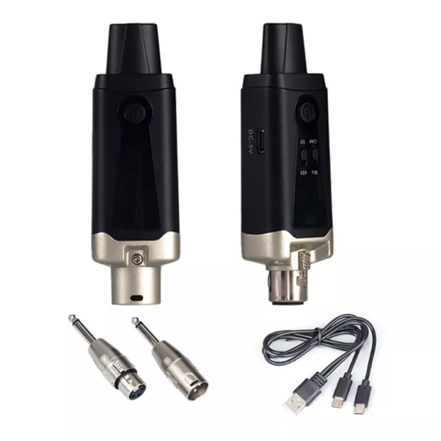 SystèMe de Microphone Sans Fil ÉMetteur et RéCepteur XLR Sans Fil UHF pour 3269