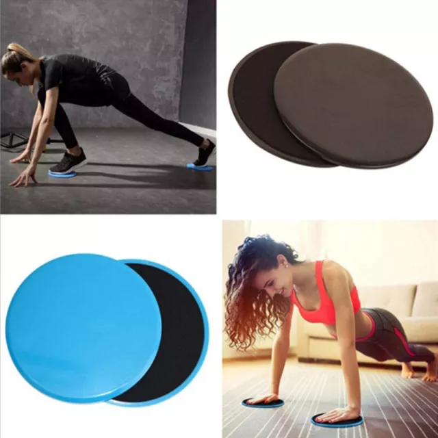 ORIGINAL GLIDING DISC Core Sliders Home Exercise Workout Gym Fitness Abs  Bum Tum EUR 15,17 - PicClick FR