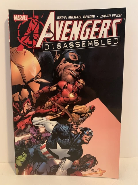 Avengers Disassembled Trade Paperback TPB Iron Man Captain America Vision Thor