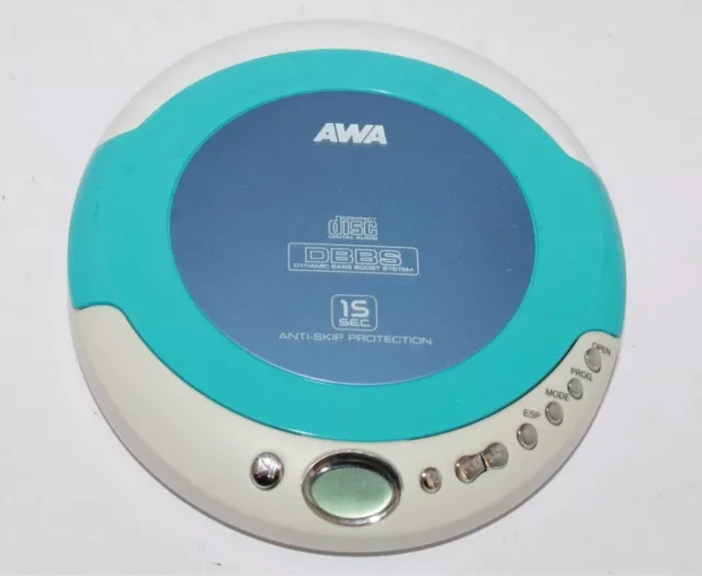 AWA Digital Portable CD Player Model CX-CD105A Working