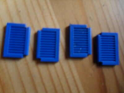 Lego Lot De 4 Pieces Ref  3582 Bleu Vintage