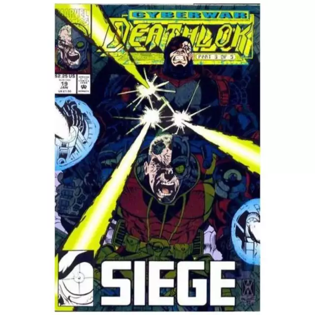Deathlok (1991 series) #19 in Near Mint condition. Marvel comics [l]