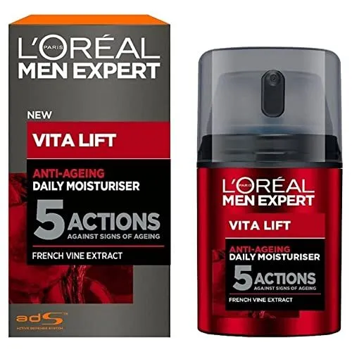 Men Expert Vita Lift 5 Daily Moisturiser 50ml 1.7 Fl Oz
