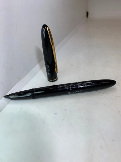 ANCIEN STYLO PLUME STYLOMINE N 303 EN BAKELITE NOIR MADE IN FRANCE B67