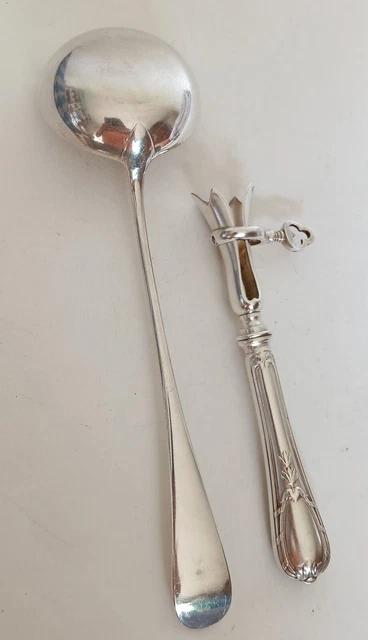 Manche à Gigot Christofle VINEA Métal Argenté - Coffret Neuf Blister