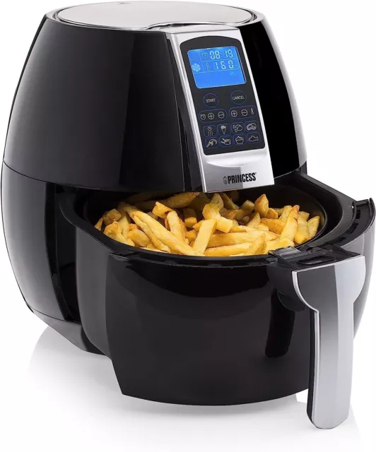 Princess Friggitrice ad Aria Calda XL 182020 1500 W 3.2 Litri Airfryer senza BPA