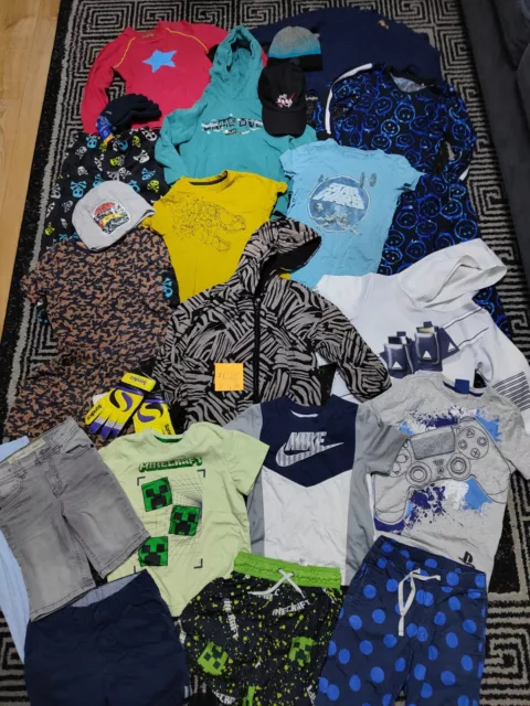 #026💙 Huge Bundle Of Boys Clothes 6-7years NEXT GEORGE STAR WARS NASA NIKE NUTM