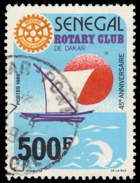 SENEGAL 730 - Dakar Rotary Club 45th Anniversary (pb56703)