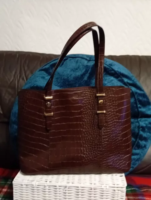 Marks & Spencer Ladies Snakeskin-like Shoulder Bag