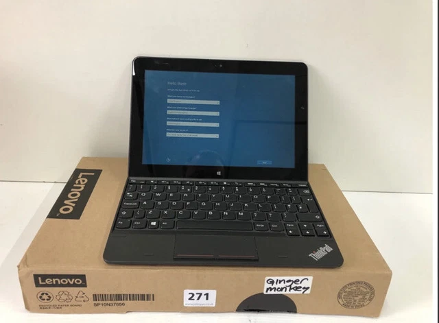 Thinkpad 10 Inch LENOVO THINKPAD 10, Windows 10, 64GB / 2GB RAM, 10.1 inch, WiFi + 4G ...