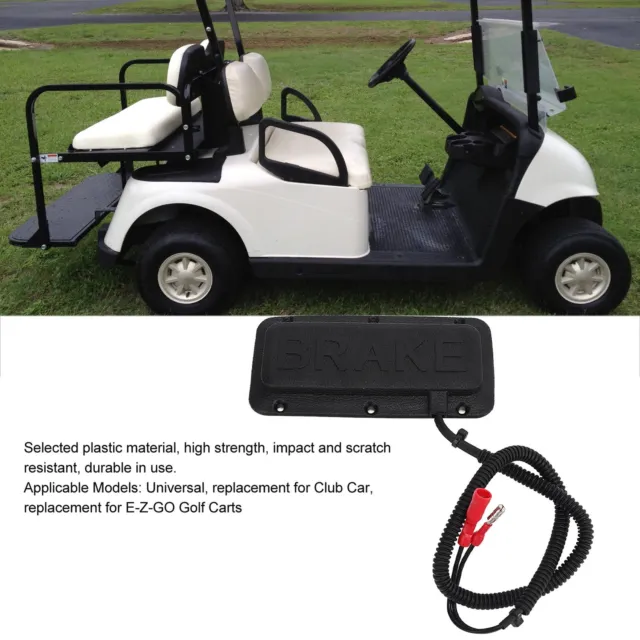 ❄ Auto Golf Cart Brake Light Pad Switch DC 12V 36V 48V Heat-Resistant Fit For