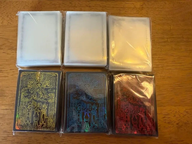 yugioh god card sleeves Yu-Gi-Oh! TCG: Slifer, Obelisk, Ra : Toys & Games Each pack contains 50 total Card Sleeves specifically designed to meet tournament regulation standards for the YuGiOh Yu-Gi-Oh! Deck box , Sleeves