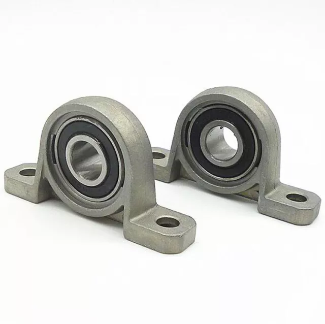 2Pcs 20mm Bore Diameter Ball Bearing Pillow Block