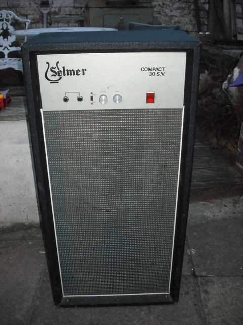 Selmer Compact 30 SV 2x12 valve amplifier combo tube amp EL506