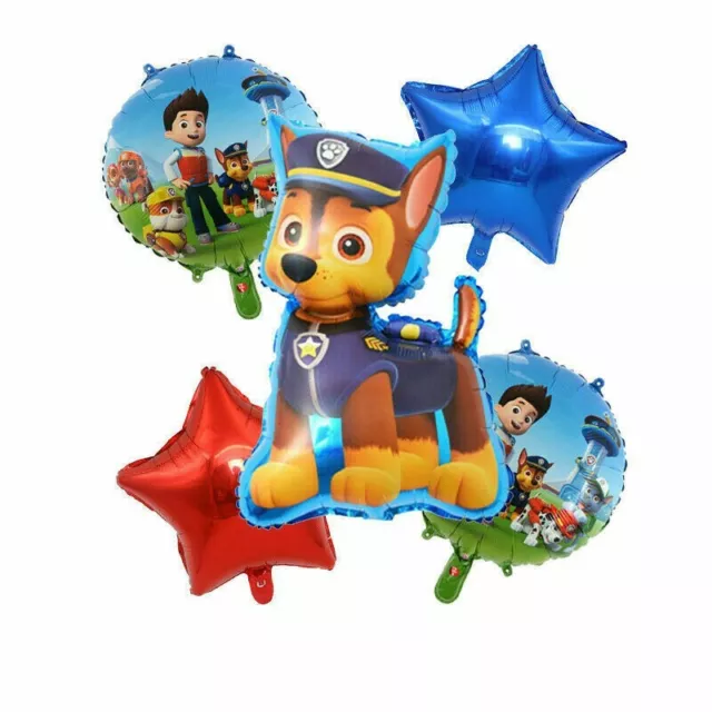 NEW PAW PATROL Cute Cartoon Kids Birthday Party Balloon Set Decoration Boys US