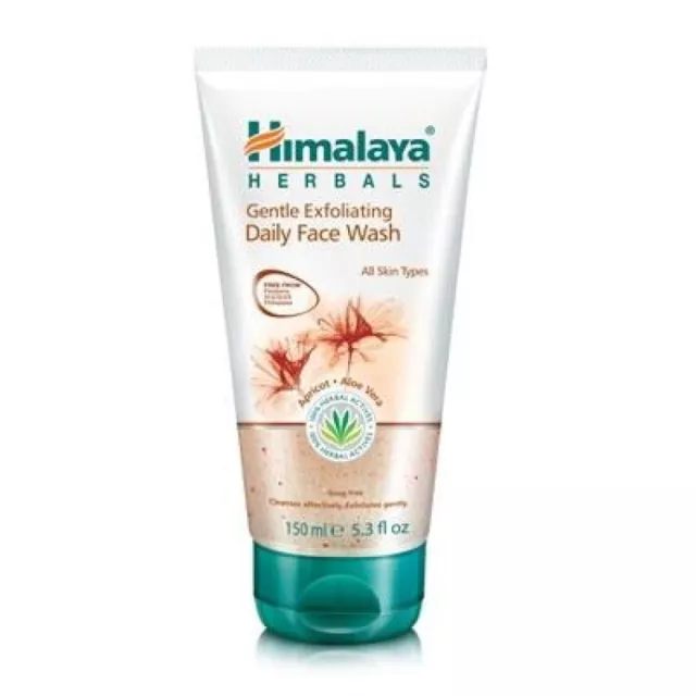 Himalaya Kräutergesundheitswesen sanftes Peeling täglich Gesichtswäsche 150ml-4er Pack