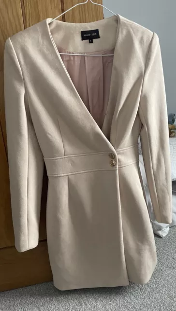 Missguided peace and deals love blazer dress