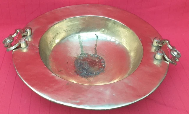 Antiguo Brasero De Bronce Siglo Xviii