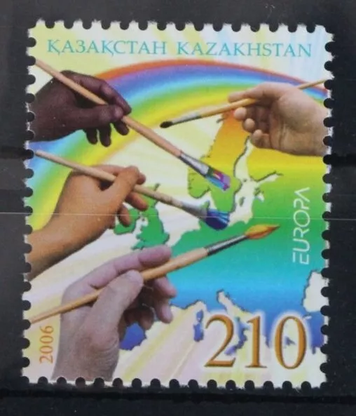Kasachstan 535 postfrisch Europa Integration #WL991