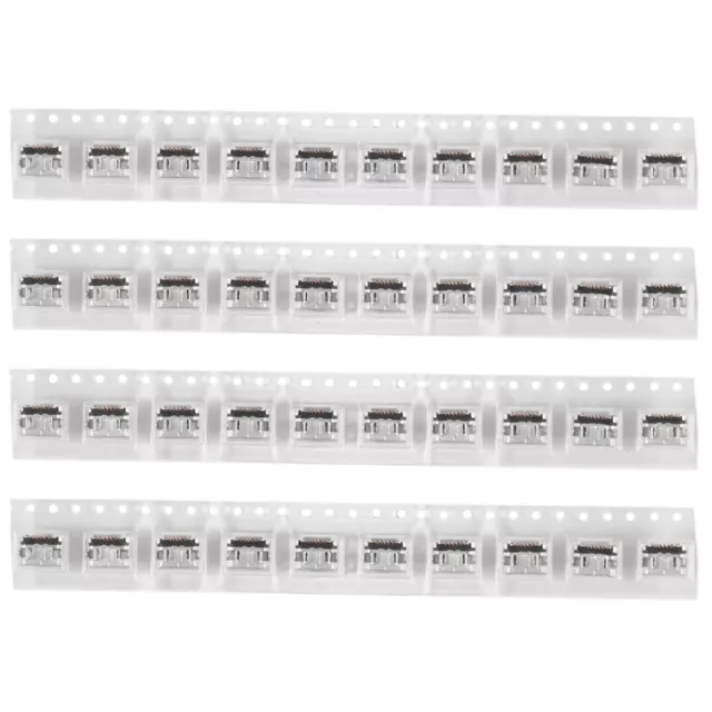 40 Pcs Type B Micro-USB  5 Pin Jack Port Douille Connecteur Pieces d8247