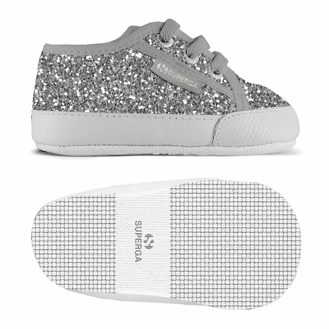 SCARPE SUPERGA BIMBA 4006 BABY GLITTER S31127W 031 EUR 49 90