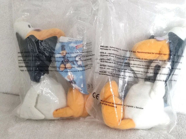 McDonalds Happy meal toy - 2002 Halloween  sitting Ducks - Cecil beanie soft toy
