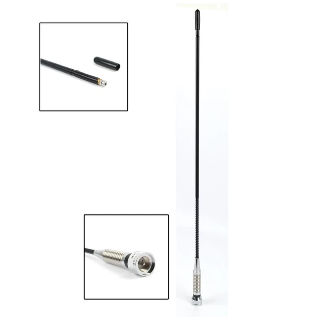 CB ANTENNA 27MHZ 3dBi High Gain CB Mobile Radio PL259 Spring Base Steel