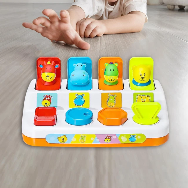 Sorting Colors and Animals Toys Brain Development Learning Infant Toy Sensory