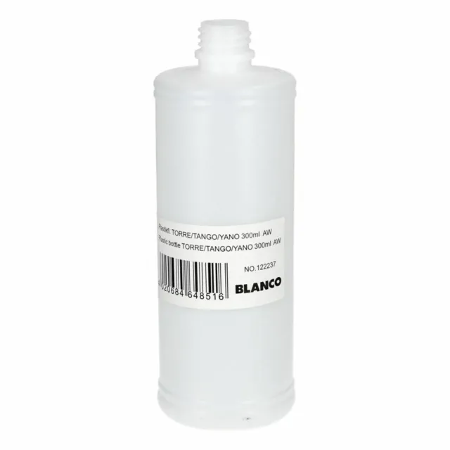Plastikflasche 300ml kompatibel mit Blanco 122237 Spülmittelspender Küchenspüle