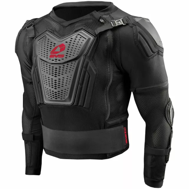 EVS Body Armour Comp Suit Black Large - Motocross MX Off-Road