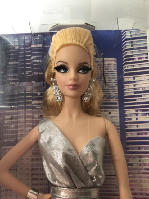 The Barbie Look City Shine Doll Mattel 2014 Collector Black Label.NRFB.