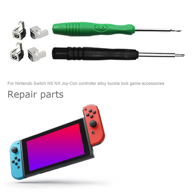 BUCKLE LOCK WITH Screwdriver for Nintendo Switch NS Joy Con Controller